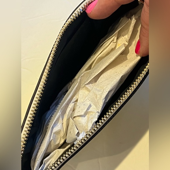 Kate Spade Top Zip Leather Belt Bag Lemons Trendy Large Xlarge XL Chic Luxe Cute - Picture 7 of 10